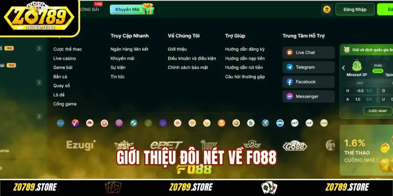 Giới thiệu đôi nét về FO88
